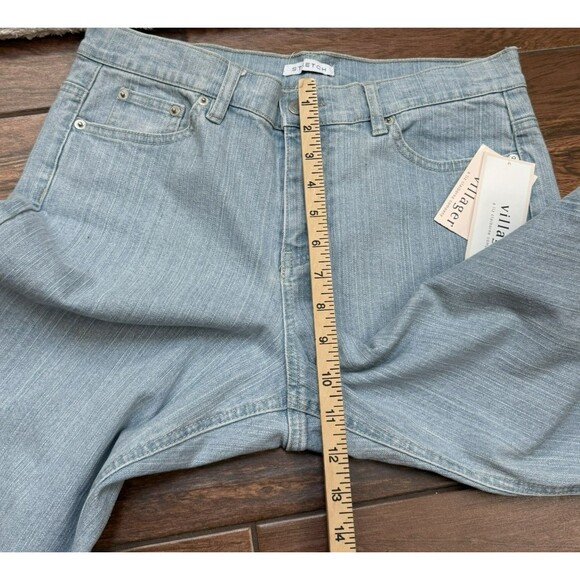 Women's Villager Liz Claiborne Cropped Jeans Stretch Size 10 NWT RN52002 - Picture 3 of 8